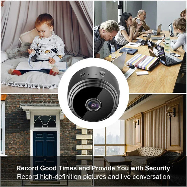 Mini Camera Original 1080P WiFi Monitoring Security Protection With Motion Night Version Wireless Surveillance Cameras New 2024