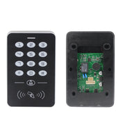 125KHz Standalone Access Control Keypad RFID Keyboard System Waterproof Cover Outdoor Controller EM Card Reader 10pcs Keyfobs