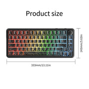 AJAZZ AK820 MAX Gaming Keyboard Backlit RGB Wired