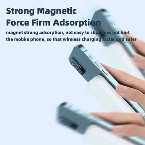 Magnetic Power Bank For Apple External Auxiliary Battery Portable Wireless Charger for iPhone MagSafe Power Bank Backup Battery