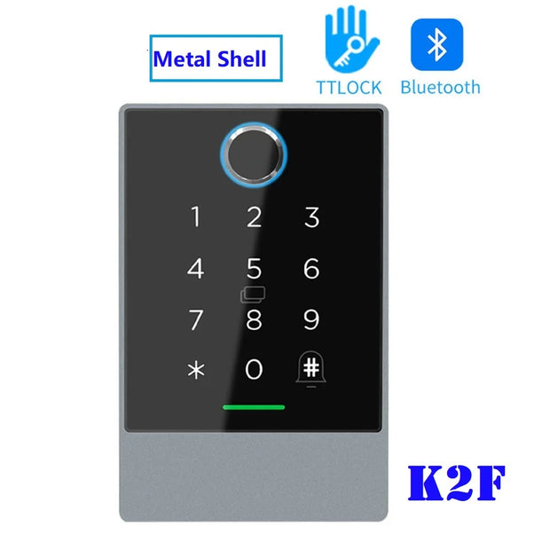 Waterproof RFID IC Bluetooth TTLOCK Keypad App Unlock Door Opener TT Lock Devices for Access Control K2/K2F/K3/K3F/K3Q/H3/HF3/G2