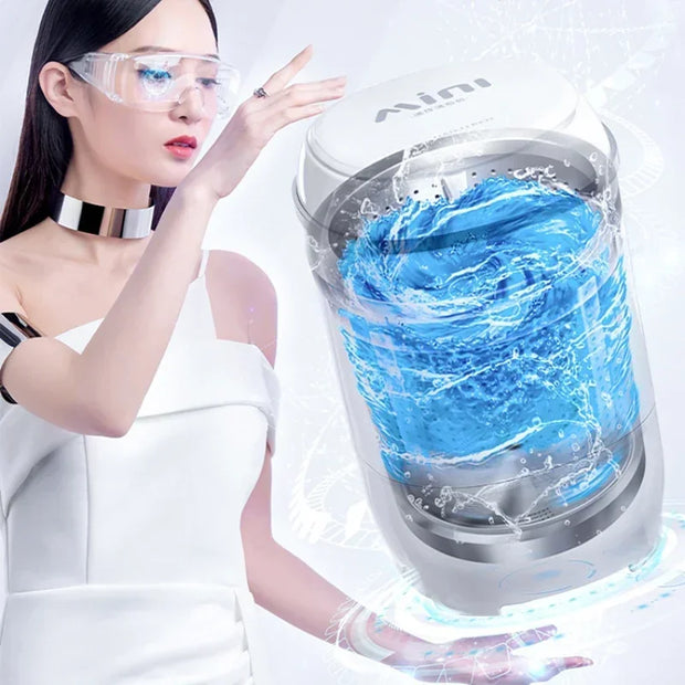 Washing Machine Portable Automatic Washing Machine Household Small Washing Integrated Underwear Sock Fantastic