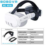 BOBOVR Head Strap For Meta Quest 3S VR S3 Pro Super Strap M3 Max with B100 Battery,M3 Pro with B2 Battery Halo Strap M3 Mini