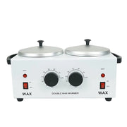 Dual Pot Wax Heater Professional Paraffin Hair Removal Machine Dual Parrafin Hot Facial Skin Equipment Spa Household