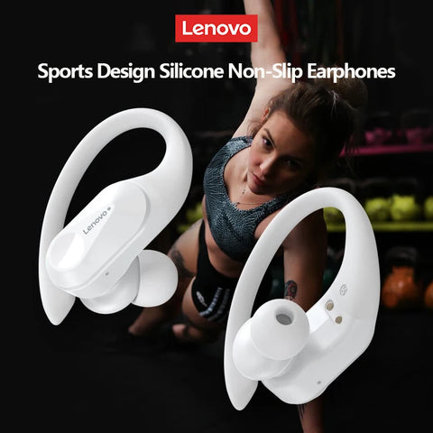 Lenovo LP75 OWS Wireless Bluetooth 5.3 Earphones Gaming Noise Reduction Headphones LED Digital Display Waterproof Sports Headset