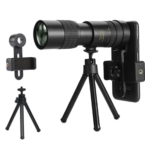 10-300X Zoom High Definition Powerful Binocular Telescope Remote Portable High Quality Professional Hunting Monocular Telescope