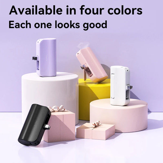 Xiaomi Mini 50000mAh Capsule 2-in-1 Large Capacity Digital Display Portable Fast Charging External Battery for Iphone Samsung