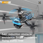 New P15 Drone 8K HD Camera Professional HD Aerial Photography GPS Dual-Camera Omnidirectional Obstacle Drone Quadcopter Toy Gift