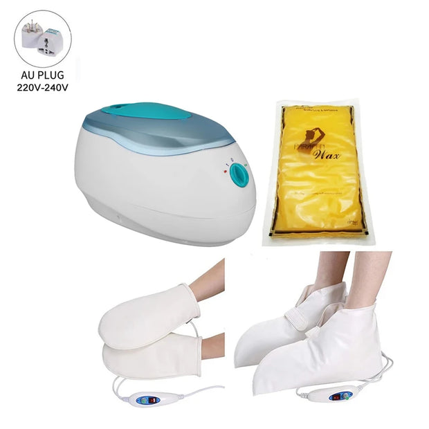 Paraffin Machine Hand And Foot Wax Heater Moisturizing Set For Arthritis Automatic Timed Insulation Paraffin Hand Wax Machine