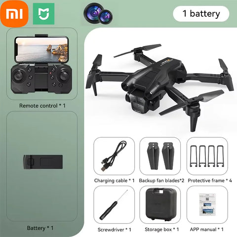 Xiaomi MIJIA M4 Drone 8K Professinal With Wide Angle Triple HD Camera Foldable Helicopter WIFI FPV Height Hold Toy Drone 2025New