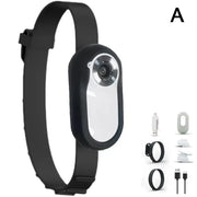 No WiFi Required Cat and Dog Collar Camera with Video Recording Indoor/Outdoor Collar Camera Wireless Body Movement, Mini F1K9