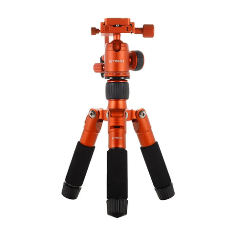 Aluminum Alloy Mini Tripod with Ball Head, Digital SLR Camera Desktop Stand, Portable Phone Tripod Stand