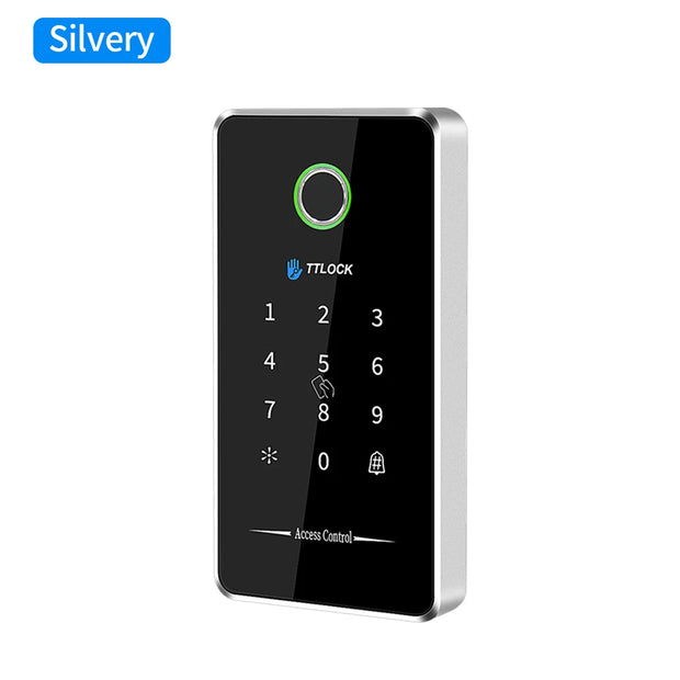 TTLOCK App Smart Lock Access Control Keypad Metal Reader Outdoor Fingerprint NFC Bluetooth Rfid Passcode Card Ip67 Waterproof