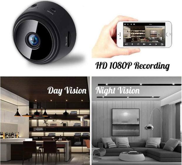 Mini Camera Original 1080P WiFi Monitoring Security Protection With Motion Night Version Wireless Surveillance Cameras New 2024