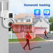 8MP Security Surveillance IP Camera Dual Lens Dual Screen WIFI Cam Outdoor Auto Tracking Two-way Audio HD Night Color Cam YI IOT