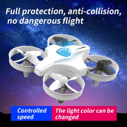 Mini Rc Drone 4Ch 6-Axis Headless Mode Helicopter 360 Degree Flip Remote Control Quadcopter Toys Plane UFO Mini Drone for Kids