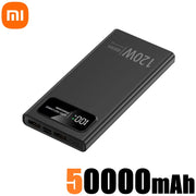 Xiaomi 200000mAh Power Bank 120W Super Fast Charger Portable External Battery Large Capacity Mobile Power for iPhone Samsung New