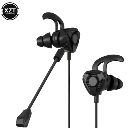 Professional Gamer Earphone Wired Headset Gaming Earbuds With Mic For Pubg PS4 CSGO Casque Phone Tablet Laptop Universal Game