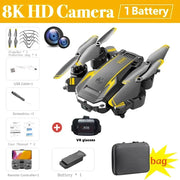 G6 Rc Drone 8K HD Camera Quadcopter Remote Control Handle 4 Axis Aircraft Photography UAV Altitude Fixation Helicopter Toys Gift