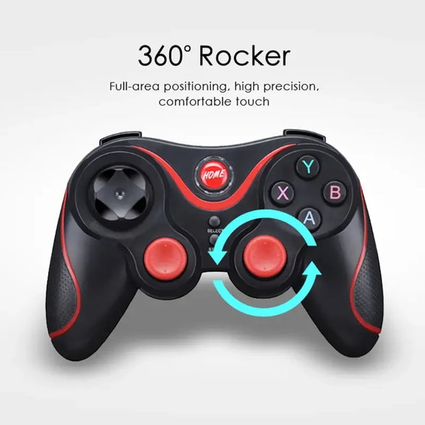 MG09 Wireless Bluetooth Game Controller for PC Mobile Phone TV BOX Computer Tablet Joystick Gamepad Joypad Holder