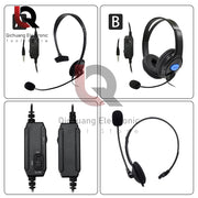 Headphones 3.5mm Wired Gaming Headset Earphones Music For PS4 Play Station 4 Game PC Chat computer With Microphone 120° Rotation