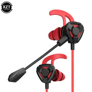 Professional Gamer Earphone Wired Headset Gaming Earbuds With Mic For Pubg PS4 CSGO Casque Phone Tablet Laptop Universal Game