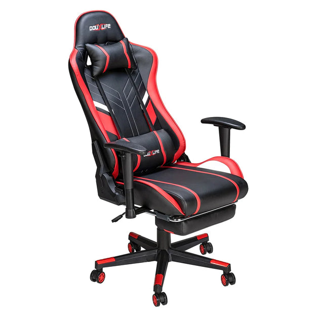 GC-RC03 Gaming Chair Massage Ergonomic High Back Design Lumbar Relax New Customized PU Massage Computer Office Chairs