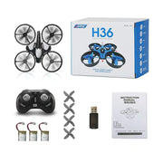 JJRC H36 Mini Rc Drone 4ch 6-Axis Headless Mode Helicopter 360° Flip Remote Control Quadcopter Toy Mini Drone For Kids