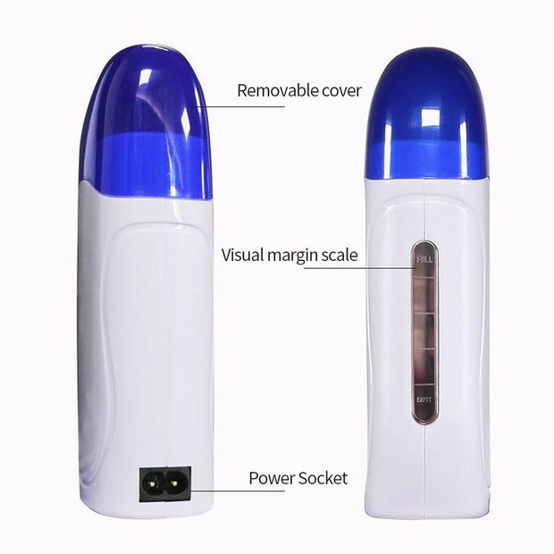 LINMANDA Wax Heater Portable Cartridge Wax Depilatory Roller Warmer Heater Waxing Hair Removal Machine At Home Use