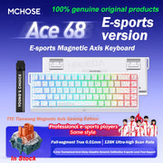 MCHOSE Ace 60 Pro 68 Magnetic Axis Mechanical Keyboard Original 0.01ms Latency RT 0.01mm 128K Gaming Keyboard Customized Esports