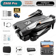 Z908 Pro Max Drone Professional 8K GPS Dual HD Aerial Photography FPV Brushless Obstacle Avoidance Quadcopter 9000M