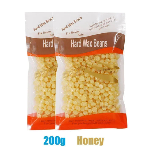 500g/400g/200g Hard Waxing Wax Beans for Hair Removal Hot Film Wax for Wax Heater Machine Depilatory Wax Beads for Whole Body