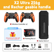 X2 Ultra X2 Plus GD10 Pro 4K Game Stick 3D HD Retro Video Game Console Wireless Controller TV 50 Emulator For PS1/N64/DC  Gift