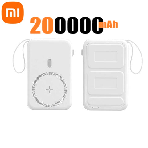 Xiaomi 22,5W 200000mAh Magnetic Power Bank Wireless Fast Charging Powerbank Portable External Battery for iPhone Android New