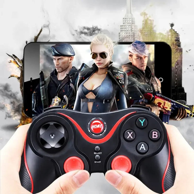 MG09 Wireless Bluetooth Game Controller for PC Mobile Phone TV BOX Computer Tablet Joystick Gamepad Joypad Holder