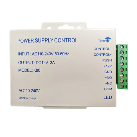 Access Power Supply AC 110~260V for Access Control System DC 12V 5A