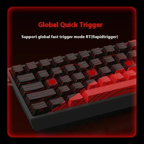 MADLIONS MAD 60/68HE Mechanical Keyboard Magnetic Switch Rapid Trigger 8K RGB Gaming Keyboard Valorant Gamer Accessories Gifts