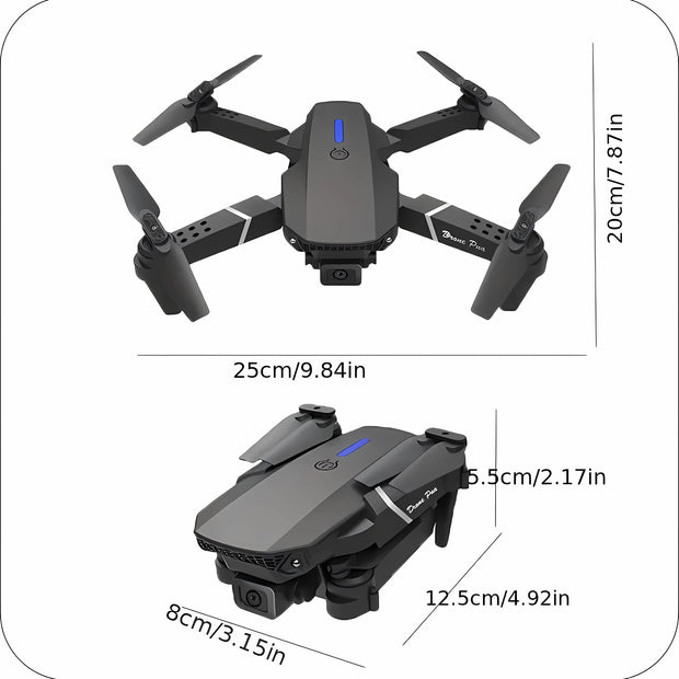 New E88Pro RC Drone 4K Professinal With 1080P Wide Angle HD Camera Foldable Helicopter WIFI FPV Height Hold Gift Toy