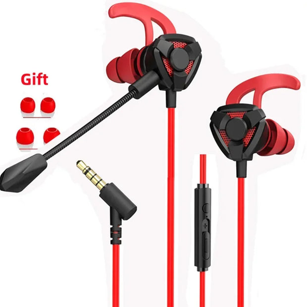 Headset Gamer Headphones Wired Earphone Gaming Earbuds With Mic For Pubg PS4 CSGO Casque Phone Tablet Laptop Universal Game