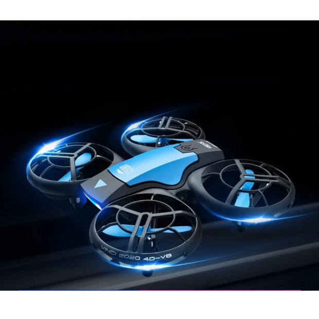 4DRC V8 Mini Drone 4K 1080P HD Wide Angle Camera WiFi FPVDrone Height Keep Foldable Quadcopter Toy Gift