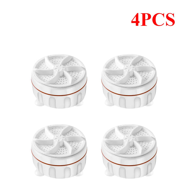 1-5pcs Ultrasonic Turbo Washing Machine Laundry Portable Travel Washer Air Bubble And Rotating Mini Washing Machine Mini Washing