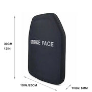 Ballistic Plates NIJ IIIA Level 3 UHMWPE 10x12In Lightweight Backpack Body Armor Panel Tactical Vest Bullet-Proof Plate Level 3A