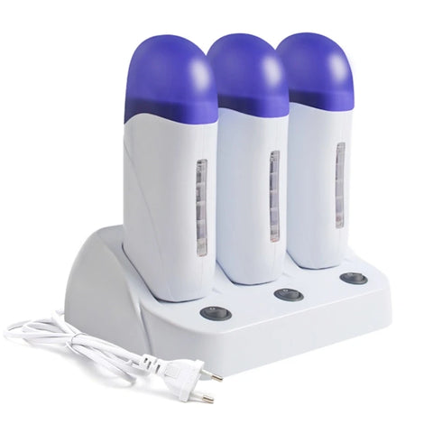 Roll-On Wax Heater Electric Rolling Epilator Hot Wax Depilatory Roller Easy Use Dropship