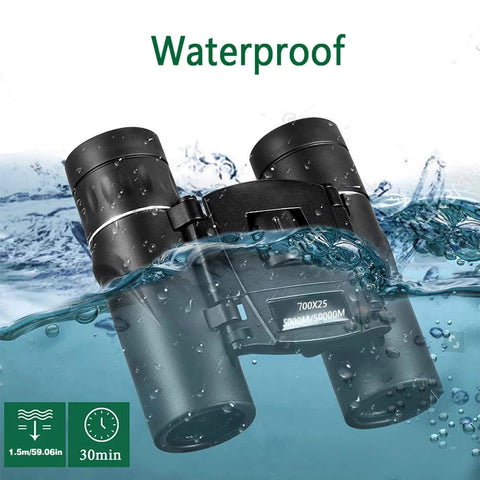 900X25 Professional Bak4 HD Powerful Binoculars Long Range Portable Zoom Telescope Waterproof Outdoor Camping Hiking Tools