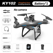 For Xiaomi KY102 Drone 8K Professional HD Dual Camera Aerial Photography Obstacle Avoidance Optical Four-Axis RC Aerocraft Toy