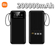 Xiaomi 120W Fast Charging Power Bank Portable 200000mAh Charger Digital Display External Battery Pack for iphone Android Samsung